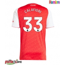 Camiseta Arsenal Riccardo Calafiori #33 Primera Equipación 2025-26 manga corta